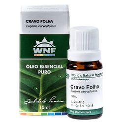 Óleo Essencial Cravo Folha 10ml WNF - Seiva Manipulação | Produtos Naturais e Medicamentos