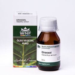 Óleo Vegetal Girassol 50ml WNF - Seiva Manipulação | Produtos Naturais e Medicamentos