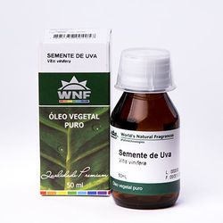 Óleo Vegetal Semente de Uva 50ml WNF - Seiva Manipulação | Produtos Naturais e Medicamentos