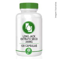 Long Jack Extrato Seco 200mg 120cápsulas - Seiva Manipulação | Produtos Naturais e Medicamentos