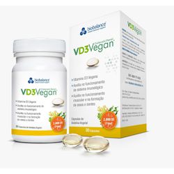 VD3 Vegan® 2000UI 30cápsulas - Seiva Manipulação | Produtos Naturais e Medicamentos