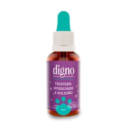 Floral Digno Tristeza, Ansiedade e Solidão 30 ml - Seiva Manipulação | Produtos Naturais e Medicamentos