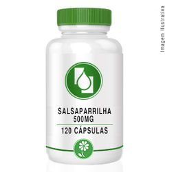 Salsaparrilha 500mg 120 cápsulas - Seiva Manipulação | Produtos Naturais e Medicamentos