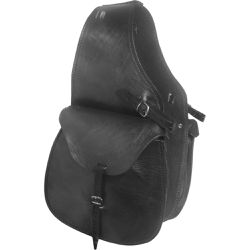 ALFORGE DE COURO S/ PORTA WHISKY PRETO - 1431 - Selaria Irmãos Andrade