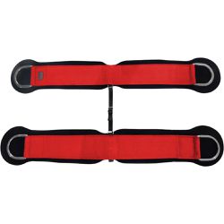 CONJ. BARRIG. ANATÔMICA NEOPRENE MANGALARGA VERMEL... - Selaria Irmãos Andrade