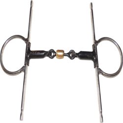 BRIDÃO DE GANCHO BF ARTICULADO C/ ROLETE INOX - 24 - Selaria Irmãos Andrade