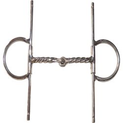 BRIDÃO E GANCHO M BOCAL TORCIDO INOX - 4895 - Selaria Irmãos Andrade