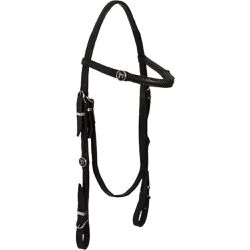 CABEÇADA CAVALINHO PRETO - 3708 - Selaria Irmãos Andrade