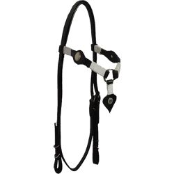 CABEÇADA RB 02 PRETO - 606 - Selaria Irmãos Andrade