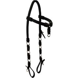 CABEÇADA RB 07 PRETO - 2501 - Selaria Irmãos Andrade