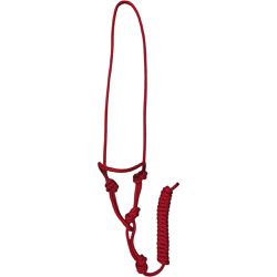 CABRESTO DE SEDA DE 3 E 4 NÓS VERMELHO - 1895 - Selaria Irmãos Andrade
