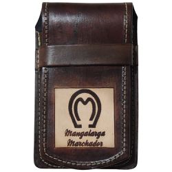 CAPA DE COURO P/CELULAR XG CLEAN PRETO - 1014 - Selaria Irmãos Andrade