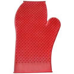 LUVAS DE BORRACHA CANO CURTO VERMELHO - 4906 - Selaria Irmãos Andrade