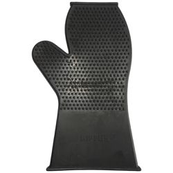 LUVAS DE BORRACHA CANO LONGO PRETO - 4907 - Selaria Irmãos Andrade
