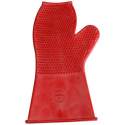 LUVAS DE BORRACHA CANO LONGO VERMELHO - 720 - Selaria Irmãos Andrade