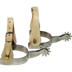 ESPORA QUARTO DE MILHA INOX - 37 - Selaria Irmãos Andrade