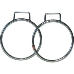 ESTRIBO ARGOLÃO C/ PEGADOR INOX - 664 - Selaria Irmãos Andrade