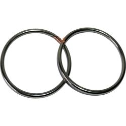 ESTRIBO ARGOLÃO INOX - 44 - Selaria Irmãos Andrade