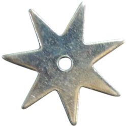 ROSETA SETE DENTES INOX - 477 - Selaria Irmãos Andrade