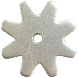 ROSETA QUARTO DE MILHA INOX - 90 - Selaria Irmãos Andrade