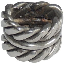 VIROLA TORCIDA DUPLA INOX - 480 - Selaria Irmãos Andrade