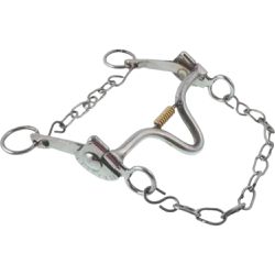 FREIO ÁGUA CHOCA LEVE C/ SALIVADOR INOX - 57 - Selaria Irmãos Andrade