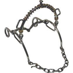 FREIO DE DOMA C/ PERNA INOX - 281 - Selaria Irmãos Andrade