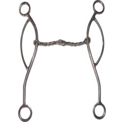 FREIO LEVANTADOR BOCAL TORCIDO INOX - 3697 - Selaria Irmãos Andrade