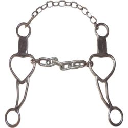 FREIO LEVANTADOR DE CORAÇÃO INOX - 274 - Selaria Irmãos Andrade