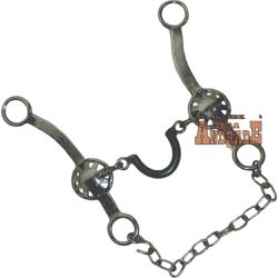 FREIO MALUCO LUXO INOX - 2366 - Selaria Irmãos Andrade