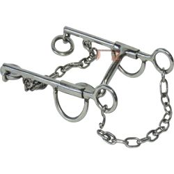 FREIO MILITAR INOX - 76 - Selaria Irmãos Andrade