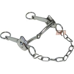 FREIO PAMPAM PARTIDO INOX - 78 - Selaria Irmãos Andrade
