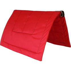 BAIXEIRO DE LONA IMPERMEÁVEL VERMELHO - 1986 - Selaria Irmãos Andrade
