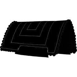 MANTA MULADEIRO GOIVADA PRETO - 667 - Selaria Irmãos Andrade