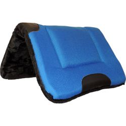 MANTA QUARTO DE MILHA LUXO C/ PELO AZUL - 2378 - Selaria Irmãos Andrade