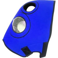 MÁSCARA CAVALO ANTI-MOSCA AZUL - 4900 - Selaria Irmãos Andrade