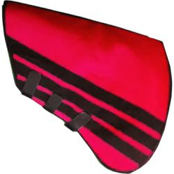 PESCOCEIRA NEOPRENE TRADICIONAL VERMELHO - 4627 - Selaria Irmãos Andrade