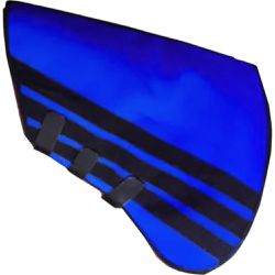 PESCOCEIRA NEOPRENE TRADICIONAL AZUL - 4628 - Selaria Irmãos Andrade