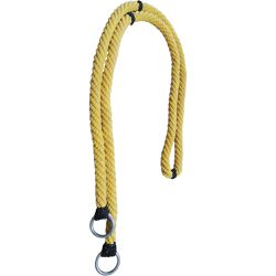RÉDEA DE LÃ TORCIDA CURTA INOX AMARELO - 4641 - Selaria Irmãos Andrade