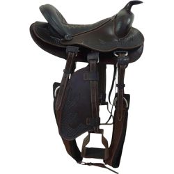 SELA AMERICANA IN MARROM - 4053 - Selaria Irmãos Andrade