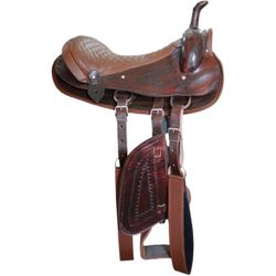 SELA AMERICANA PJ MARROM - 5588 - Selaria Irmãos Andrade