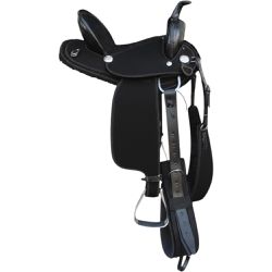 SELA BALIZA NEOPRENE PRETO - 2333 - Selaria Irmãos Andrade