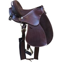 SELA DE PISTA SLIM MARROM - 4287 - Selaria Irmãos Andrade