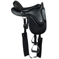 SELA AUSTRALIANA GEL TEC PRETO - 5826 - Selaria Irmãos Andrade