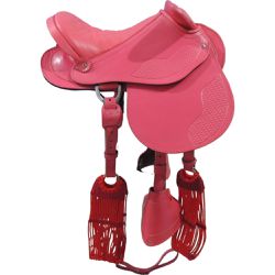  SELA AUSTRALIANA INFANTIL C/ CABECA ROSA - 4891 - Selaria Irmãos Andrade