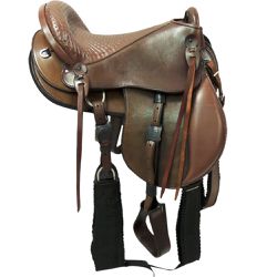 SELA AUSTRALIANA JUMBO 18'' ESPECIAL MARROM - 305 - Selaria Irmãos Andrade