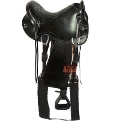 SELA AUSTRALIANA TRAD. ANDRADE ELITE PRETO - 2965 - Selaria Irmãos Andrade