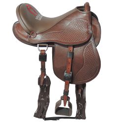 SELA AUSTRALIANA WESTERN MARROM - 2360 - Selaria Irmãos Andrade