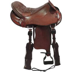 SELA AUSTRALIANA WESTERN C/CABECA MARROM - 2370 - Selaria Irmãos Andrade