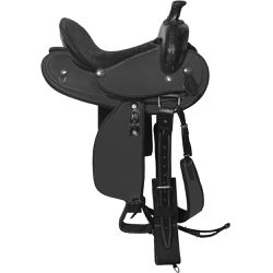 SELA BALIZA NEOPRENE PRETO - 2333 - Selaria Irmãos Andrade